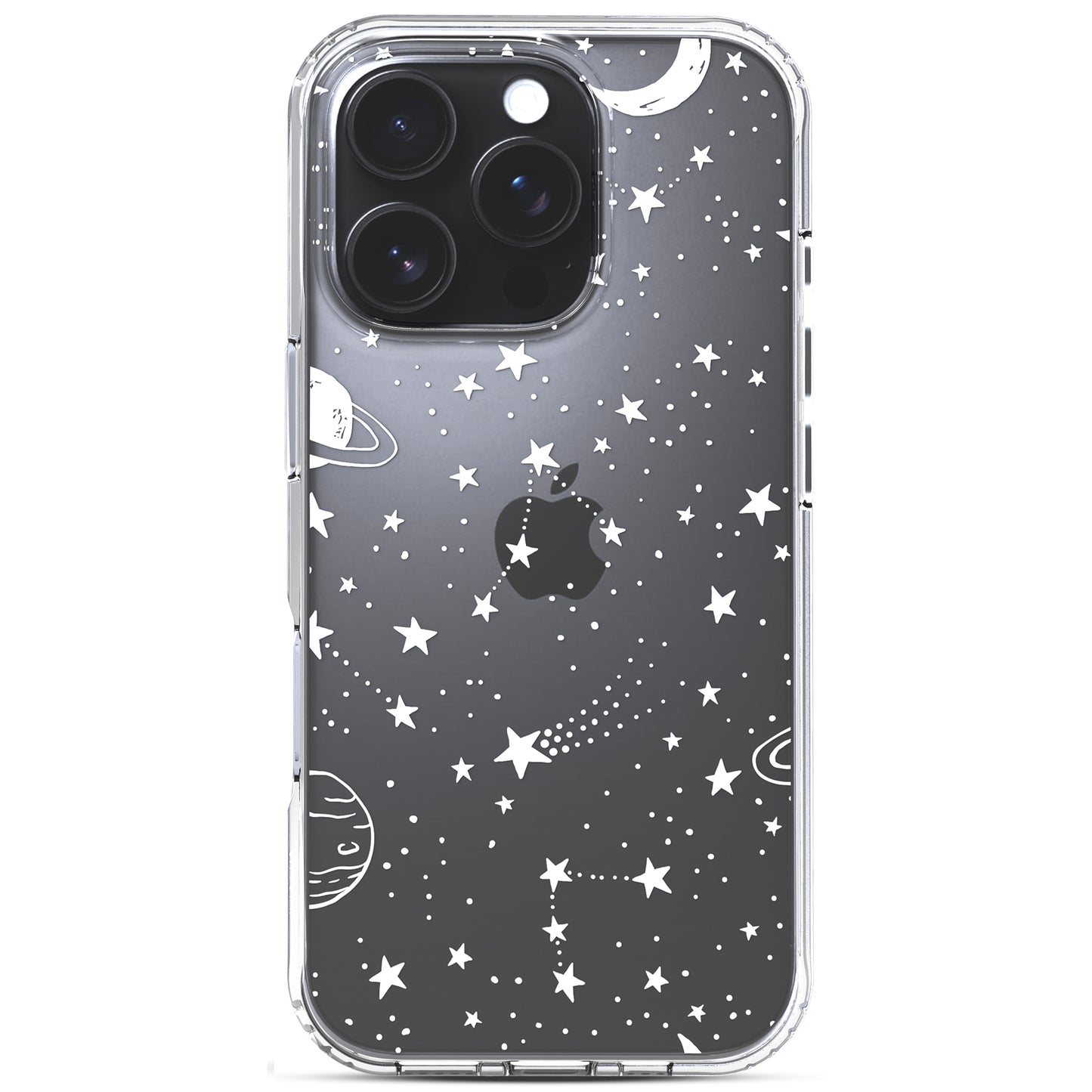 iPhone 16 Pro Max Case, Anti-Scratch Clear Case - Universe