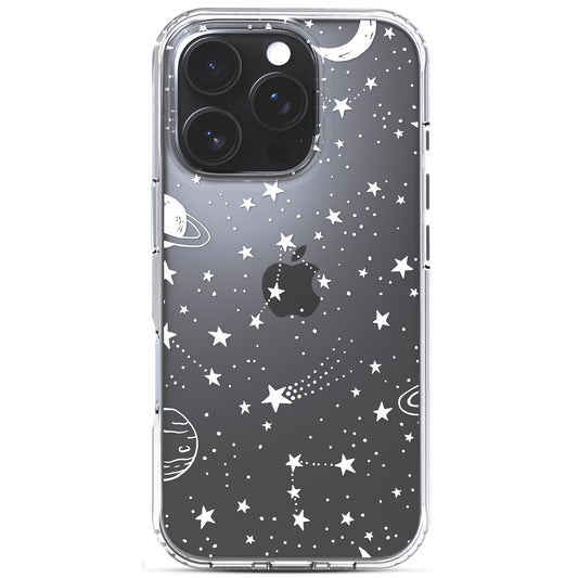 iPhone 16 Pro Max Case, Anti-Scratch Clear Case - Universe