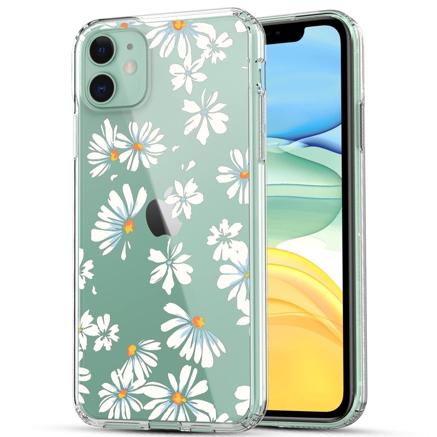 iPhone 11 Case, Anti-Scratch Clear Case - Little Daisy