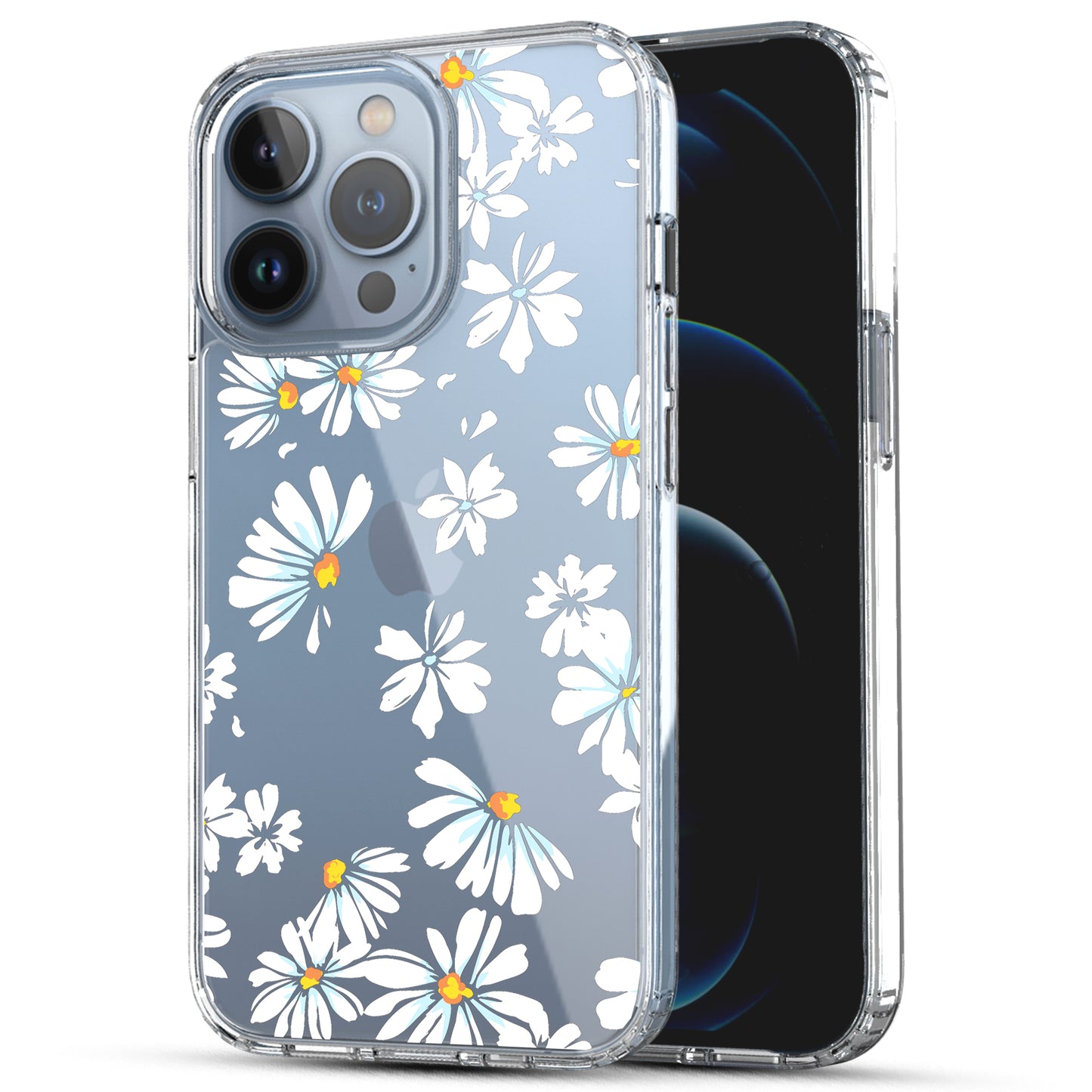 iPhone 13 Pro Max Case, Anti-Scratch Clear Case - Little Daisy