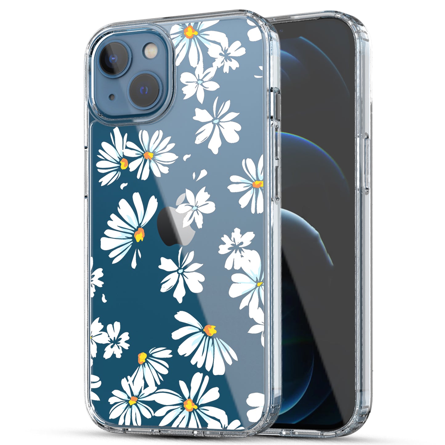 iPhone 13 Case, Anti-Scratch Clear Case - Little Daisy