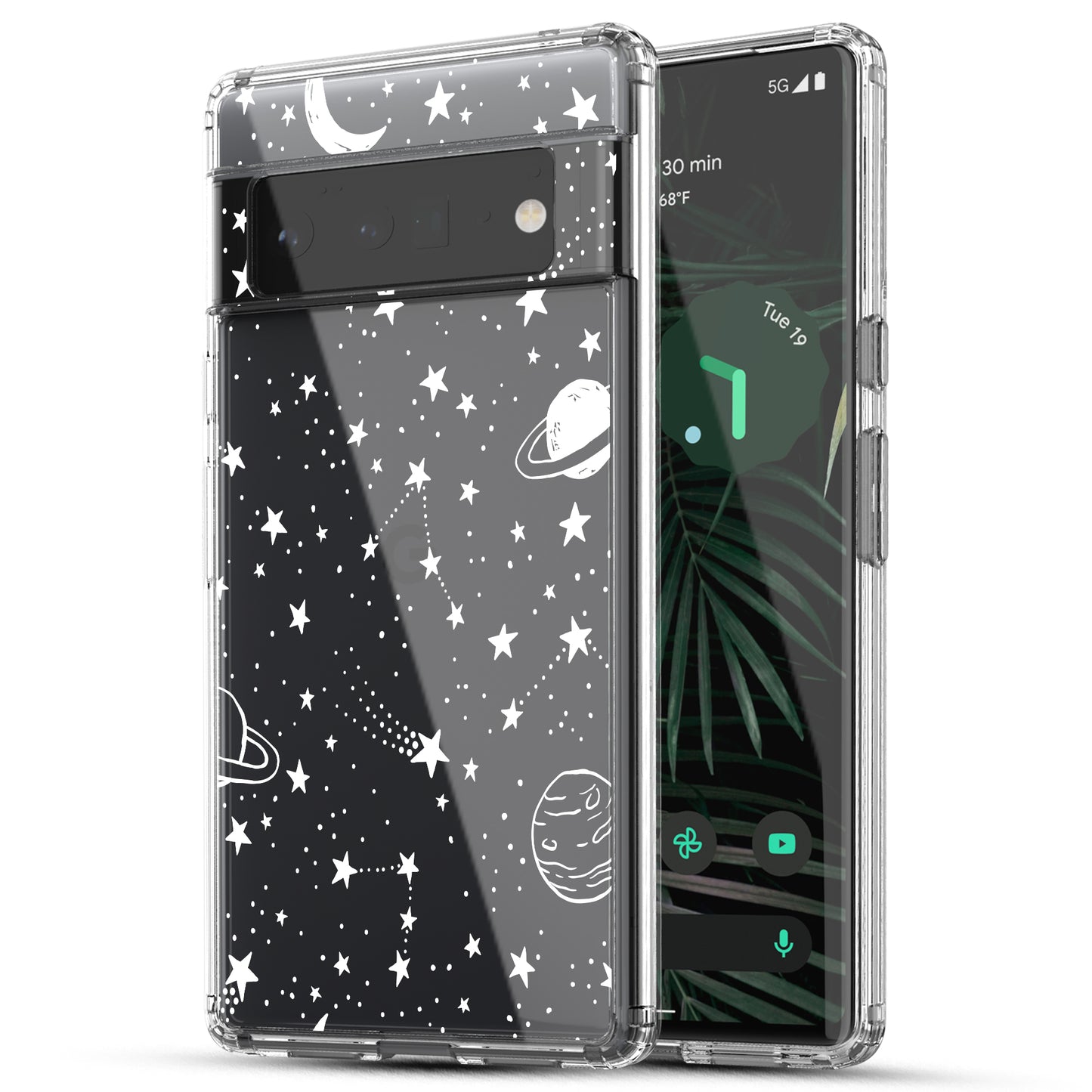 Google Pixel 6 Pro Case, Anti-Scratch Clear Case - Universe