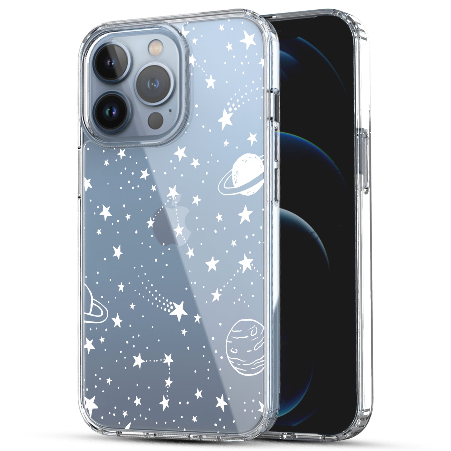 iPhone 13 Pro Max Case, Anti-Scratch Clear Case - Universe