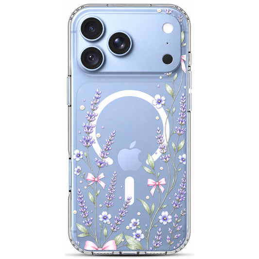 iPhone 18 Pro Case, Anti-Scratch Clear Case - Purple Lavender