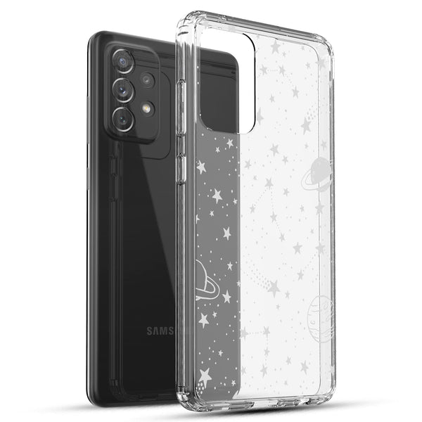 Galaxy A52 Case, Anti-Scratch Shockproof Clear Case - Universe