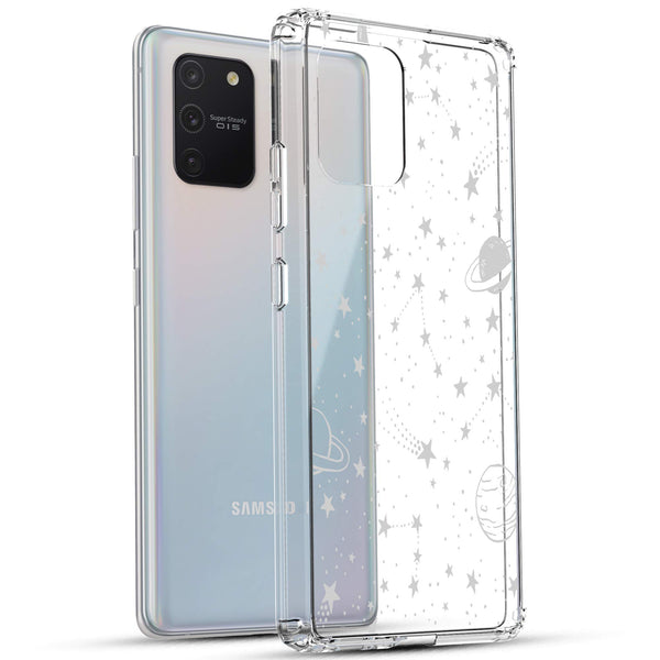 Samsung Galaxy S10 Lite Case, Anti-Scratch Clear Case - Universe