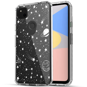 Google Pixel 4A Case, Anti-Scratch Clear Case - Universe