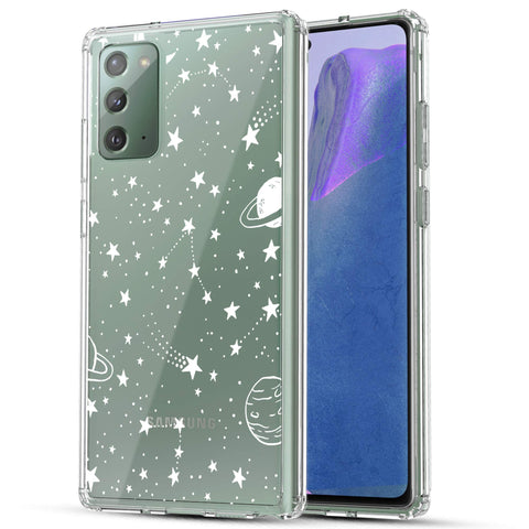 Samsung Galaxy Note 20 Case, Anti-Scratch Clear Case - Universe