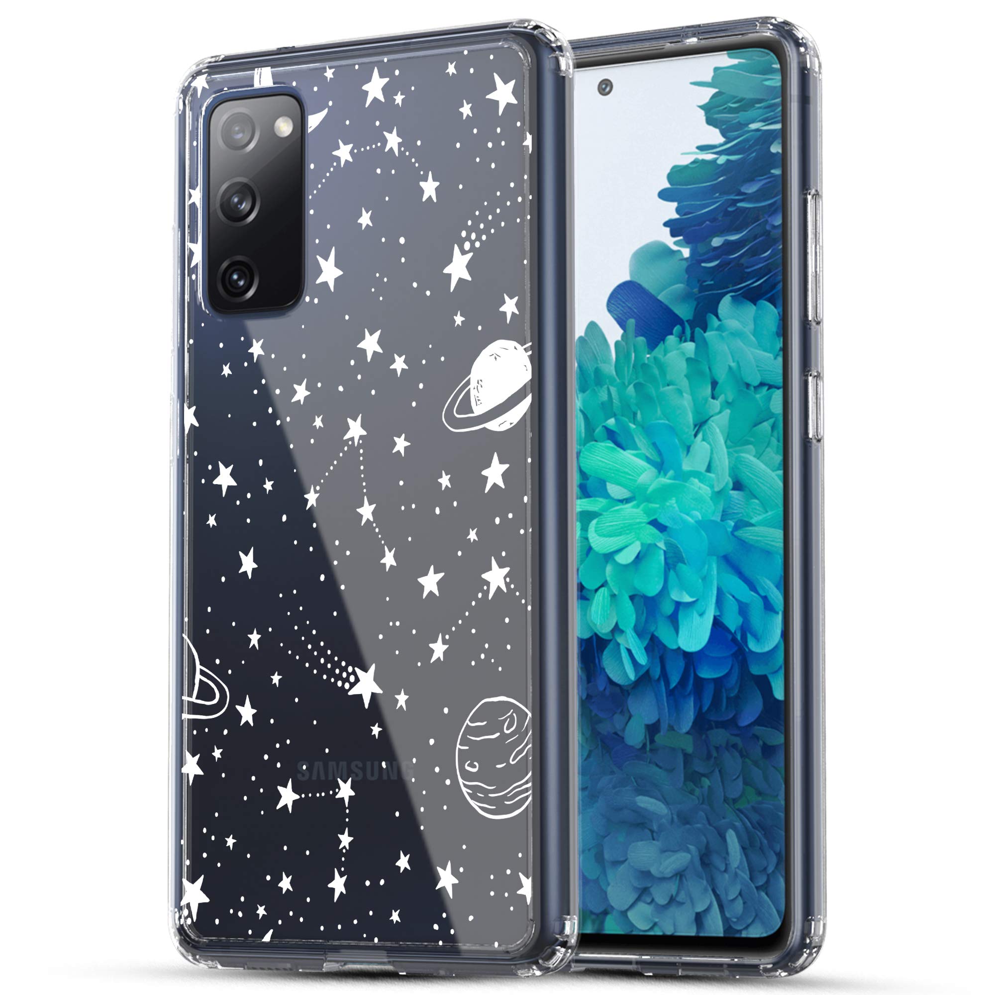 Samsung Galaxy S20 Fe 5G Case, Anti-Scratch Clear Case - Universe