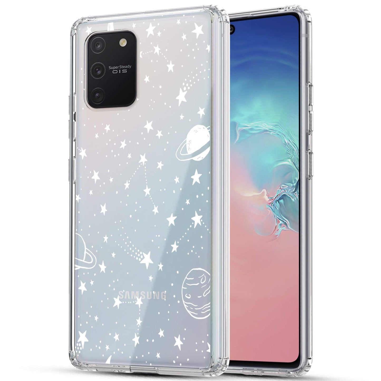 Samsung Galaxy S10 Lite Case, Anti-Scratch Clear Case - Universe