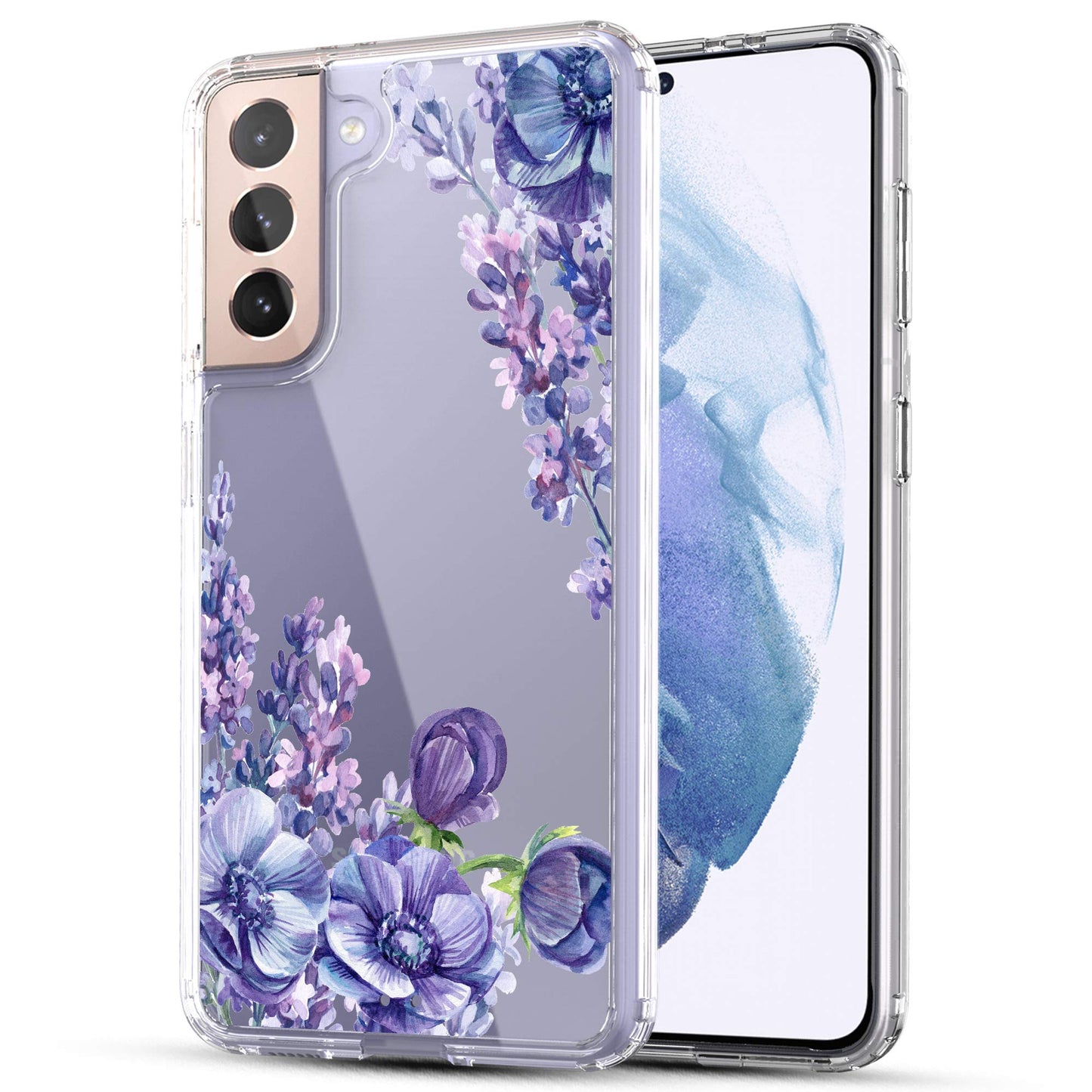 Samsung Galaxy S21 (5G) Case, Anti-Scratch Clear Case - Lavender