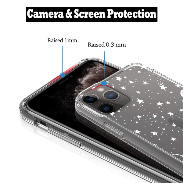 iPhone 11 Pro Max Case, Anti-Scratch Clear Case - Universe