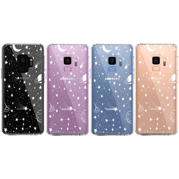 Samsung Galaxy S9 Case, Anti-Scratch Clear Case - Universe