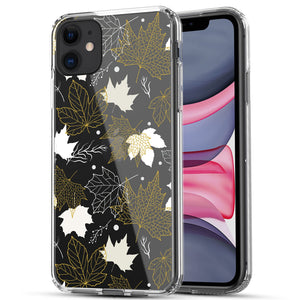 iPhone 11 Case, Anti-Scratch Clear Case - Maple Leaf