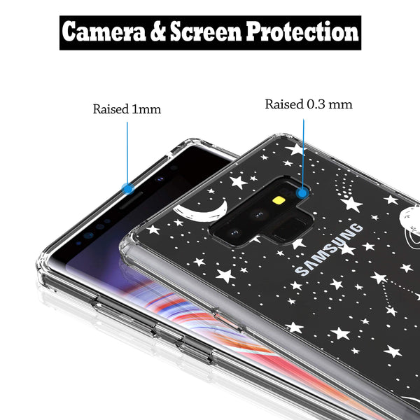 Samsung Galaxy Note 9 Case, Anti-Scratch Clear Case - Universe