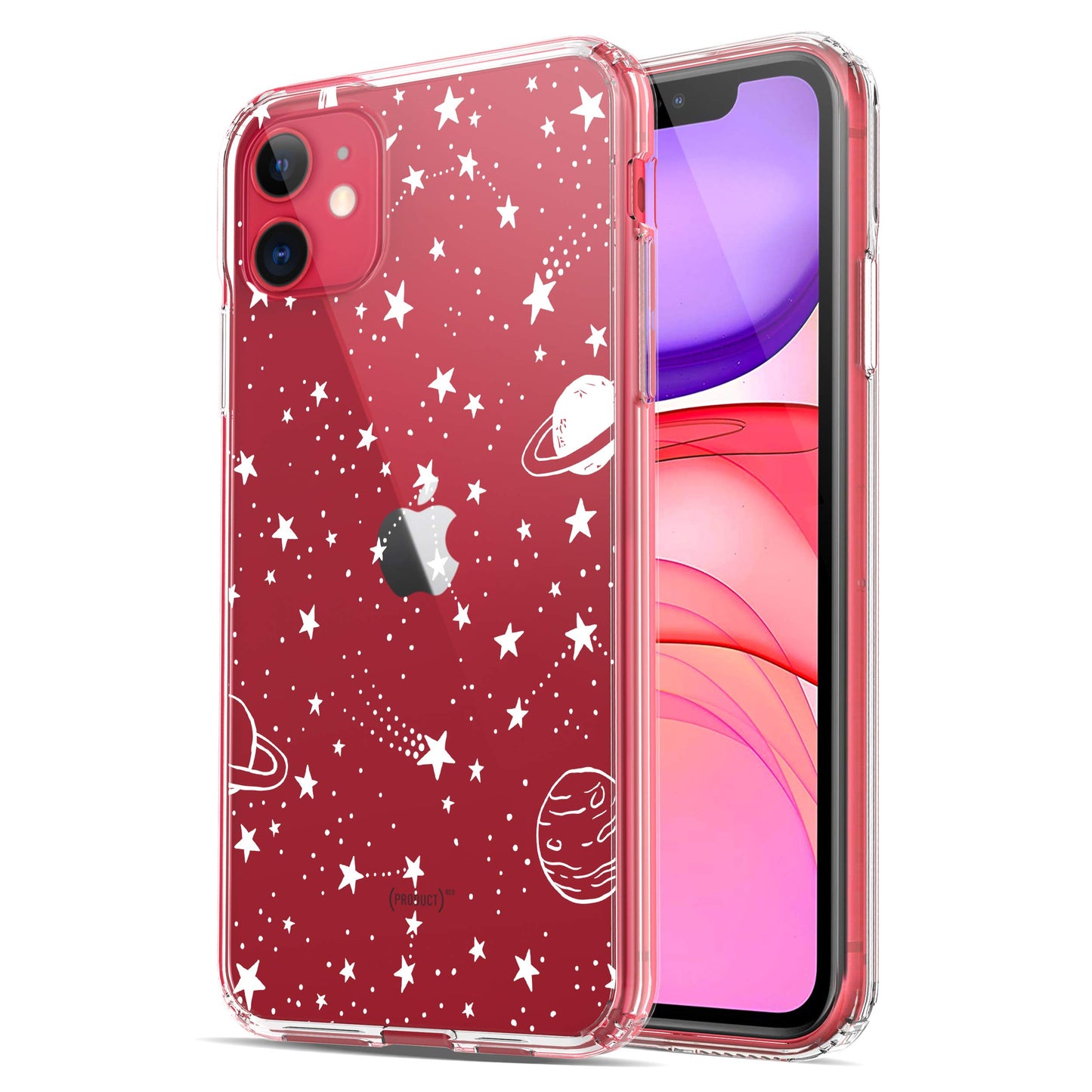 iPhone 11 Case, Anti-Scratch Clear Case - Universe