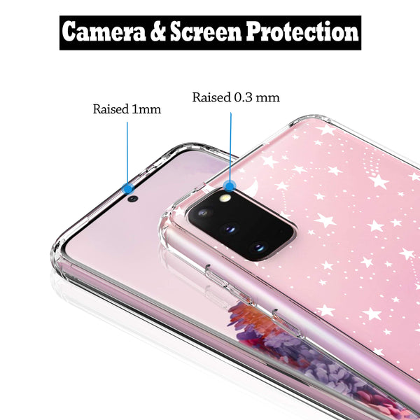 Samsung Galaxy S20 Case, Anti-Scratch Clear Case - Universe