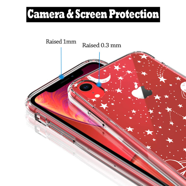 iPhone XR Case, Anti-Scratch Clear Case - Universe