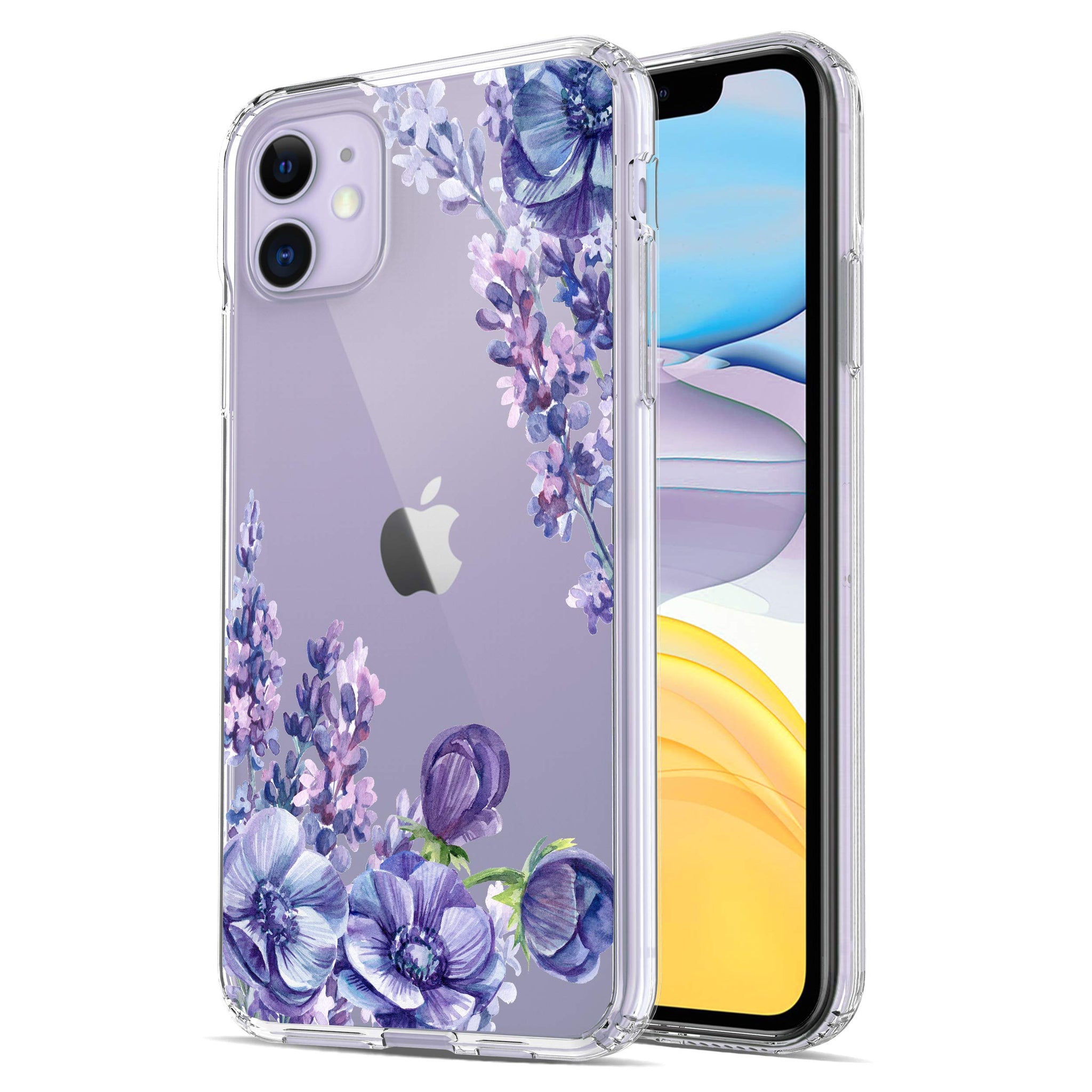 iPhone 11 Case, Anti-Scratch Clear Case - Lavender