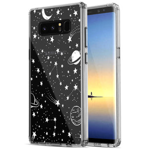 Samsung Galaxy Note 8 Case, Anti-Scratch Clear Case - Universe