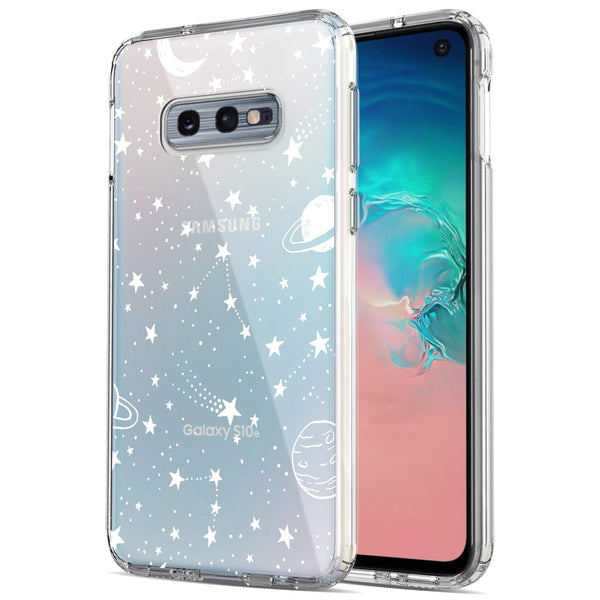 Samsung Galaxy S10e Case, Anti-Scratch Clear Case - Universe