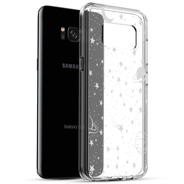 Samsung Galaxy S8 Case, Anti-Scratch Clear Case - Universe