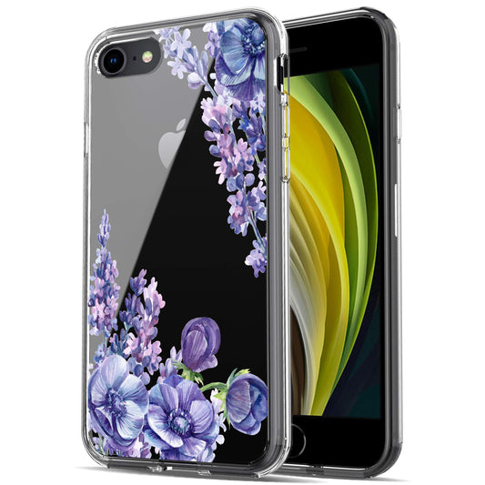 iPhone SE 2020/ iPhone 8/ iPhone 7 Case, Anti-Scratch Clear Case - Lavender