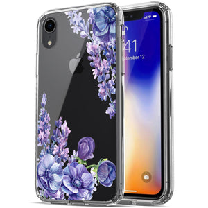 iPhone XR Case, Anti-Scratch Clear Case - Lavender