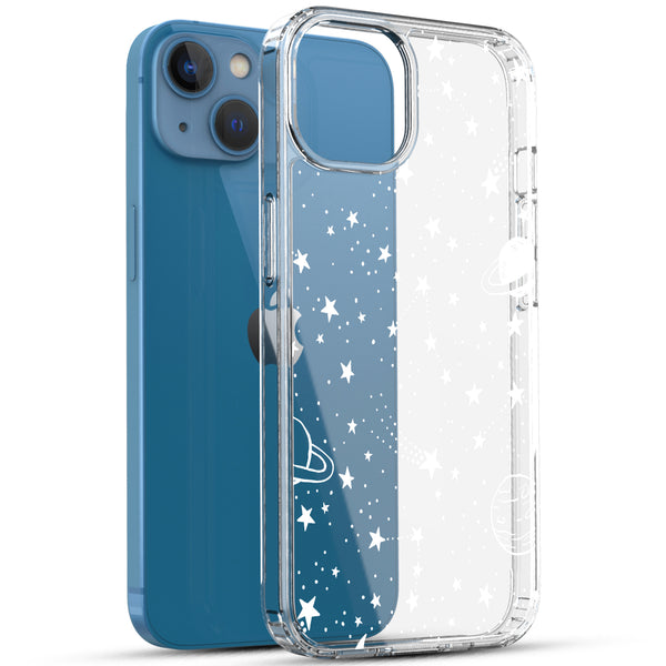 iPhone 13 Case, Anti-Scratch Clear Case - Universe