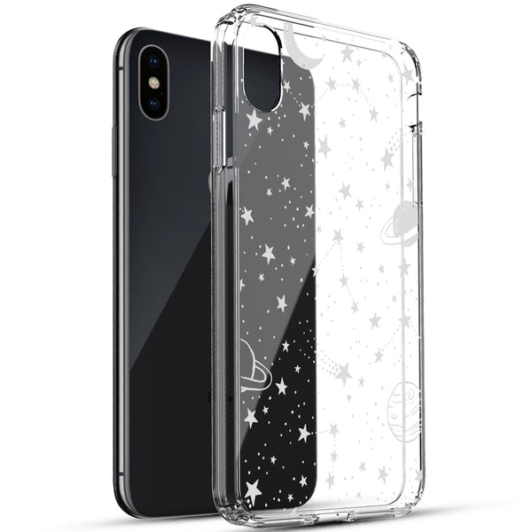 iPhone Xs Max Case, Anti-Scratch Clear Case - Universe